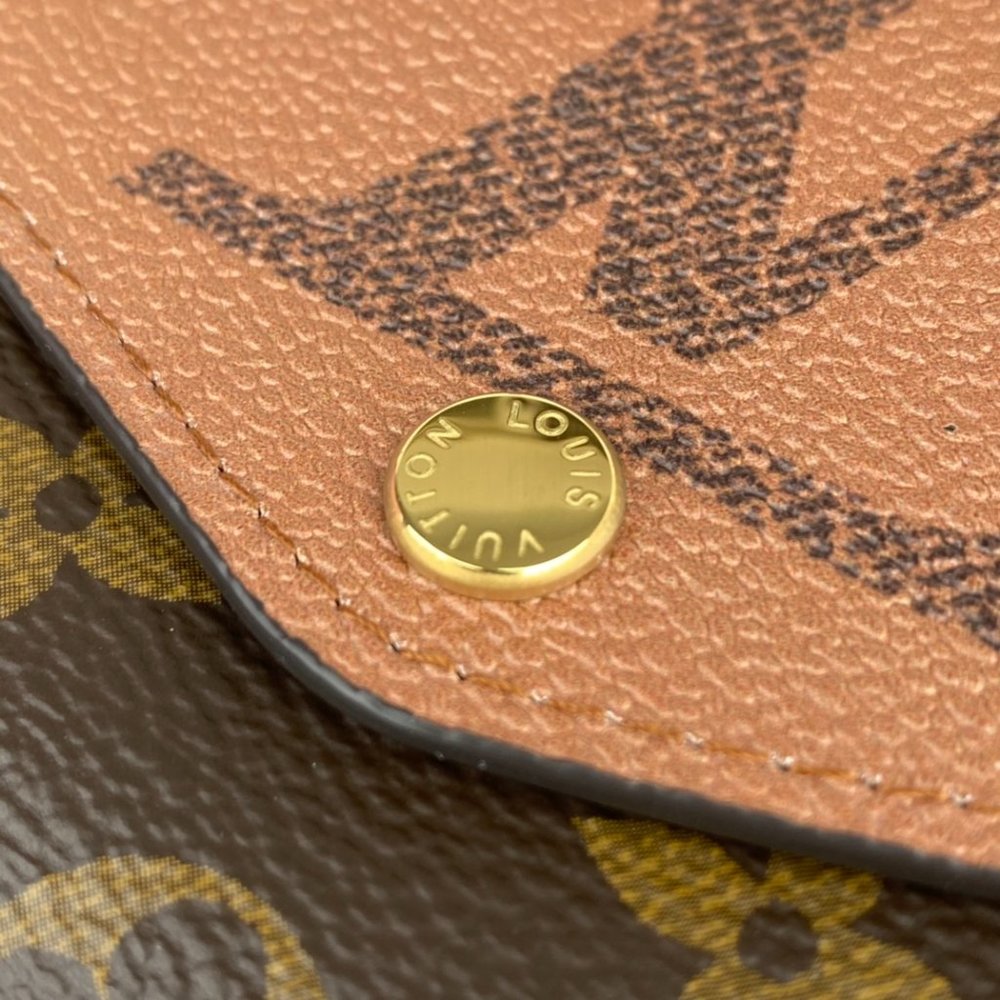 ✅Louis Vuitton Sarah Wallet Monogram Reverse - Picture 5 of 9